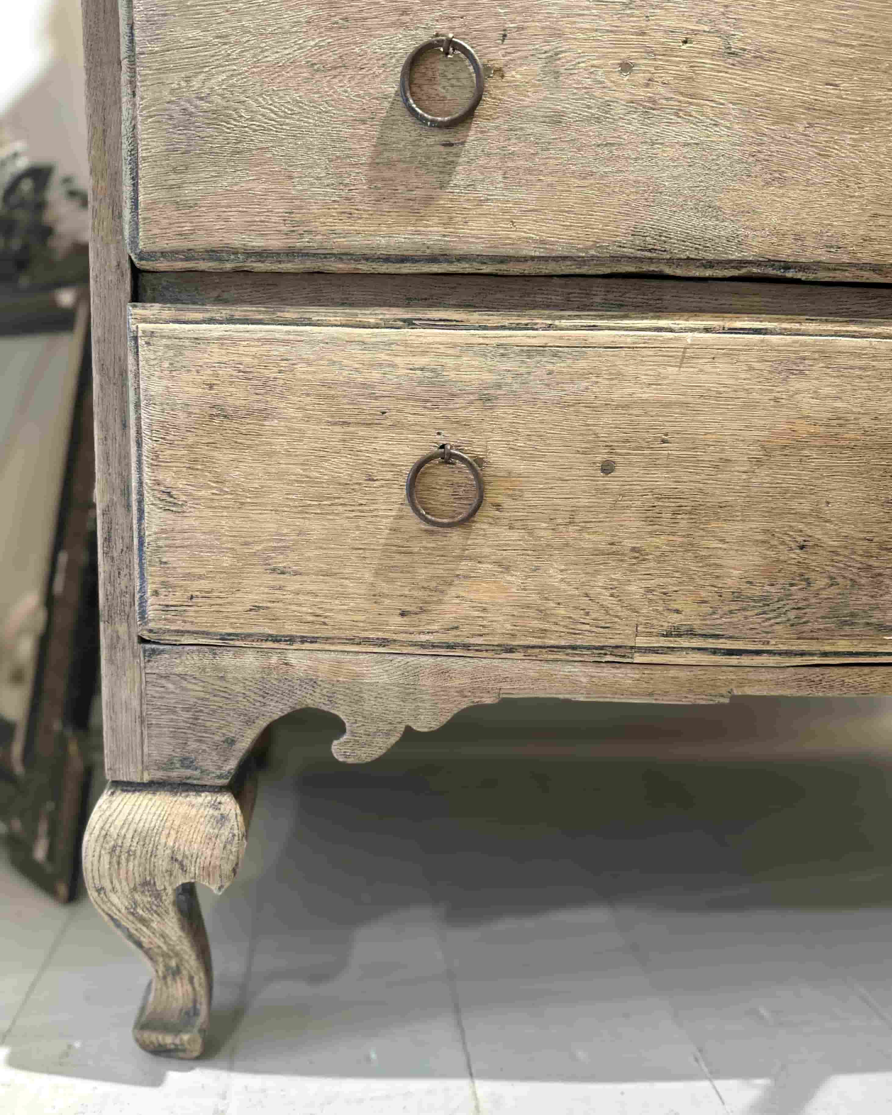 Late 18th-Century Swedish Bleached Commode