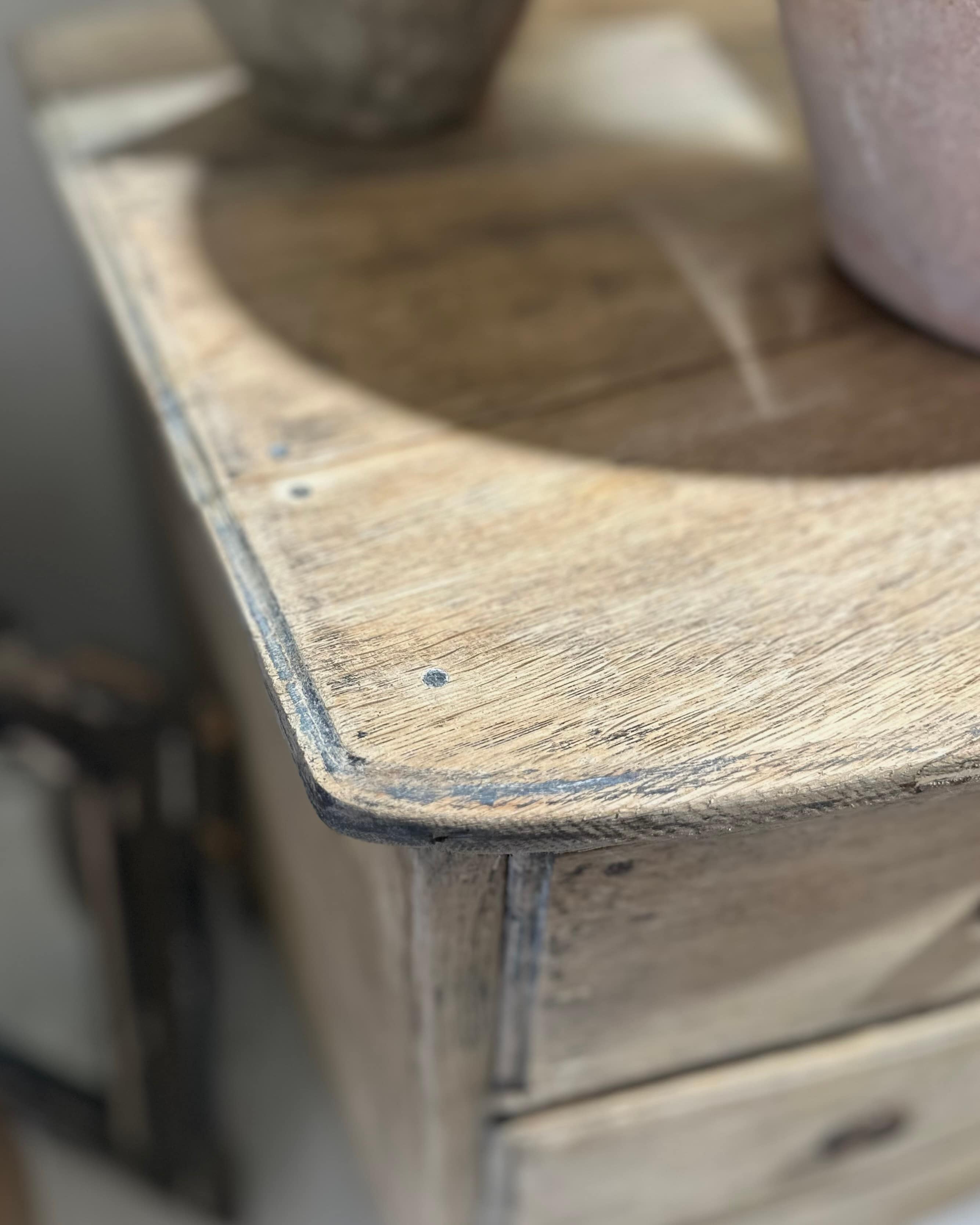 Late 18th-Century Swedish Bleached Commode