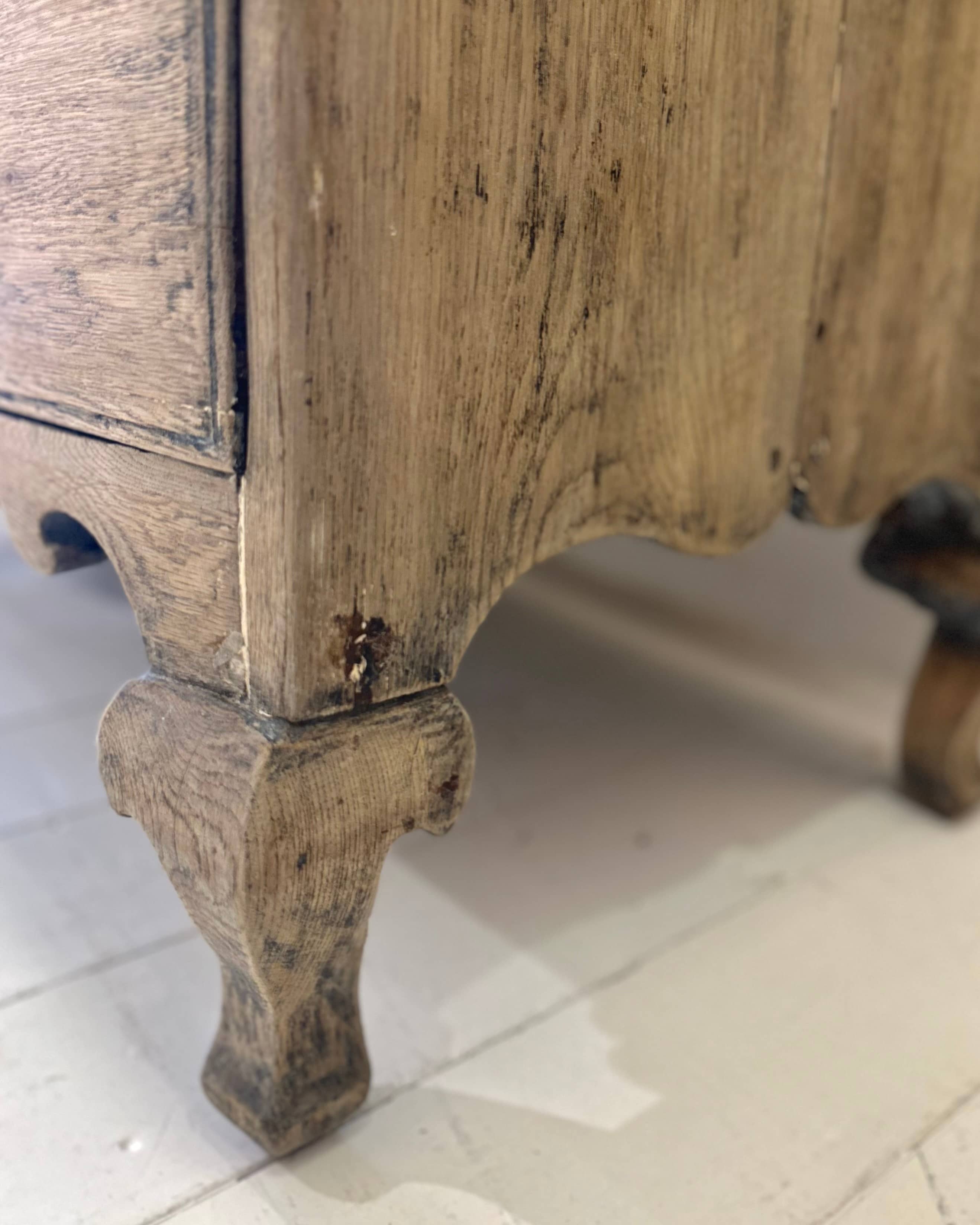 Late 18th-Century Swedish Bleached Commode