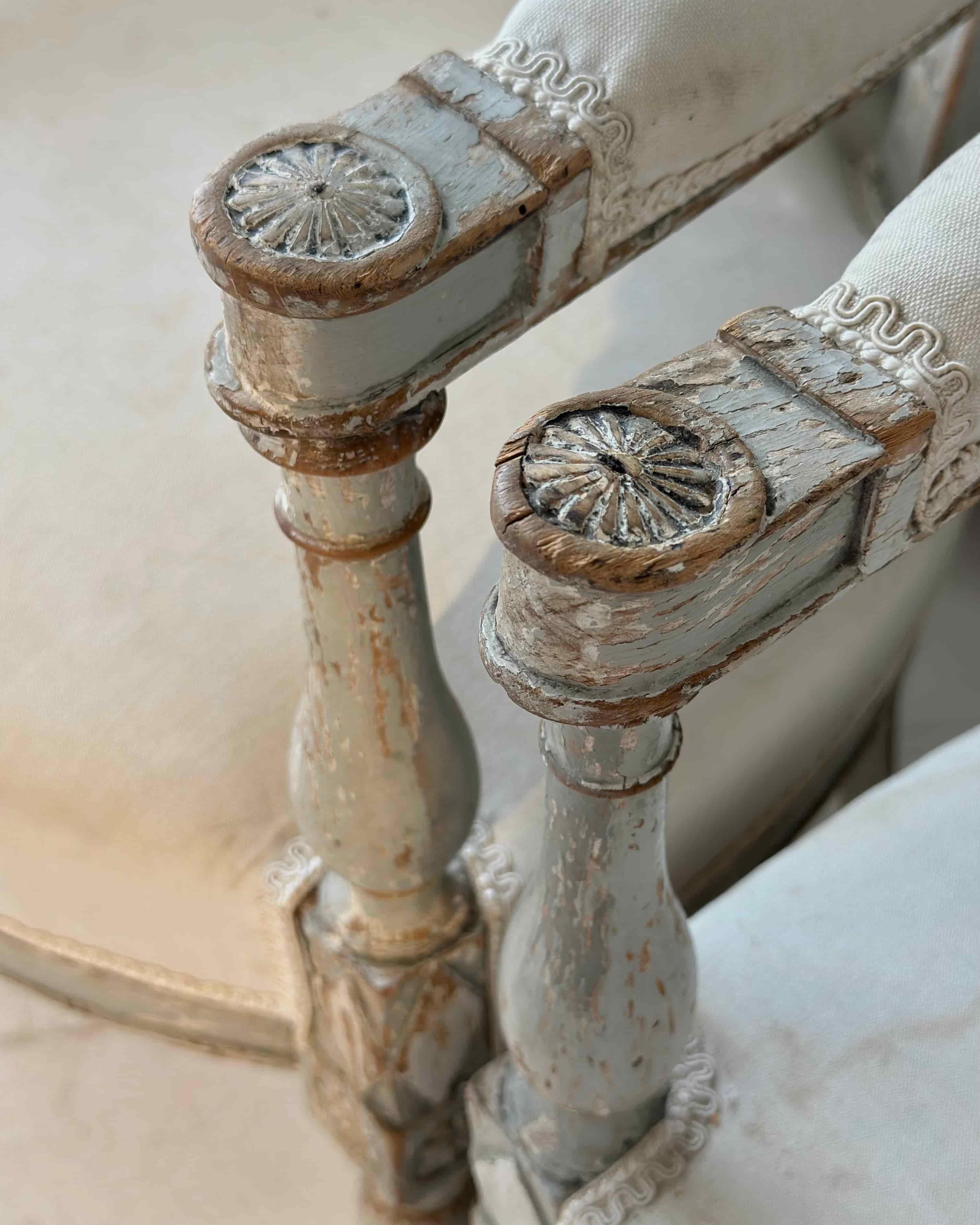 Pair of 18th-Century Swedish Bedroom Chairs