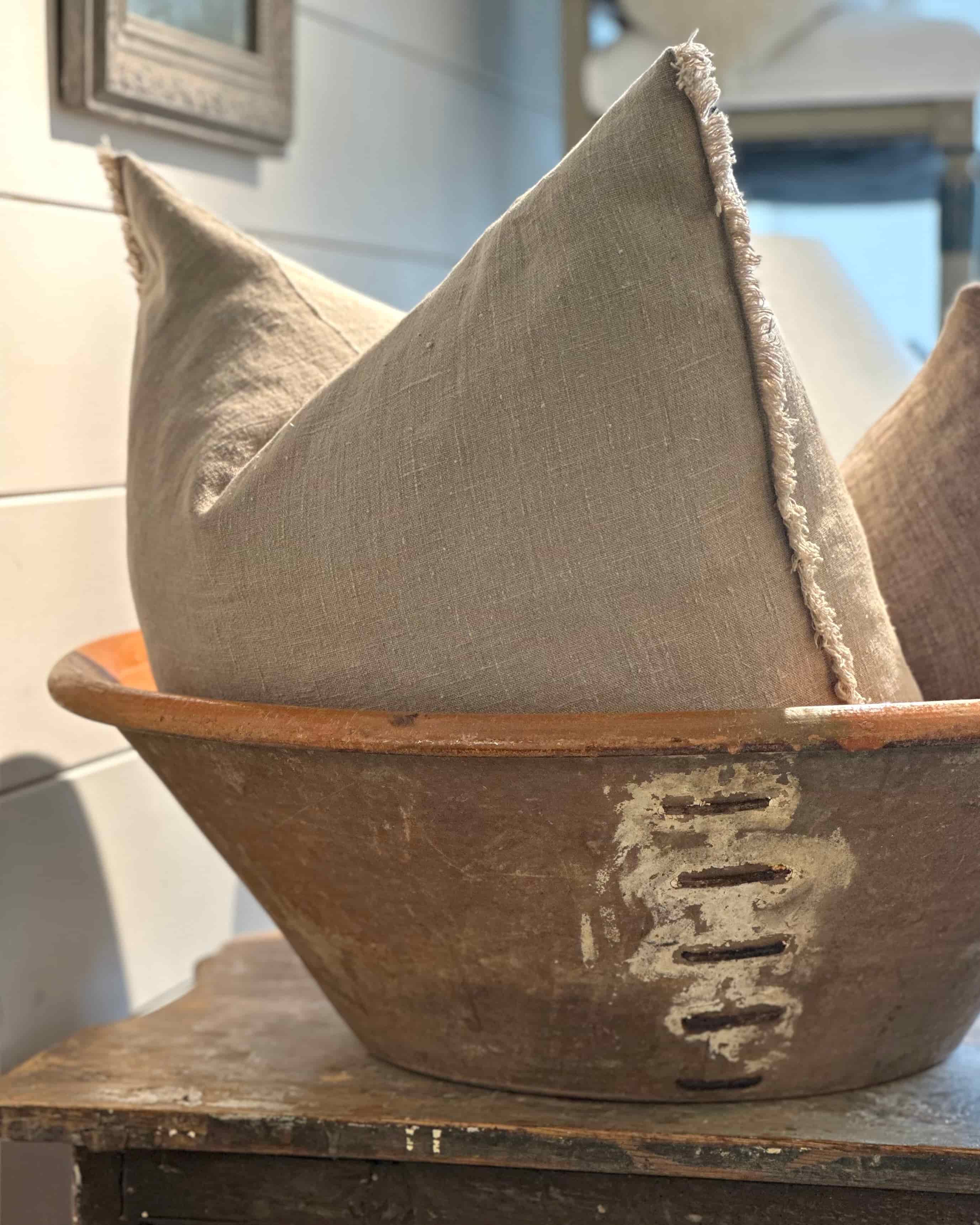 Early 20th-Century Glazed Earthenware Bowl