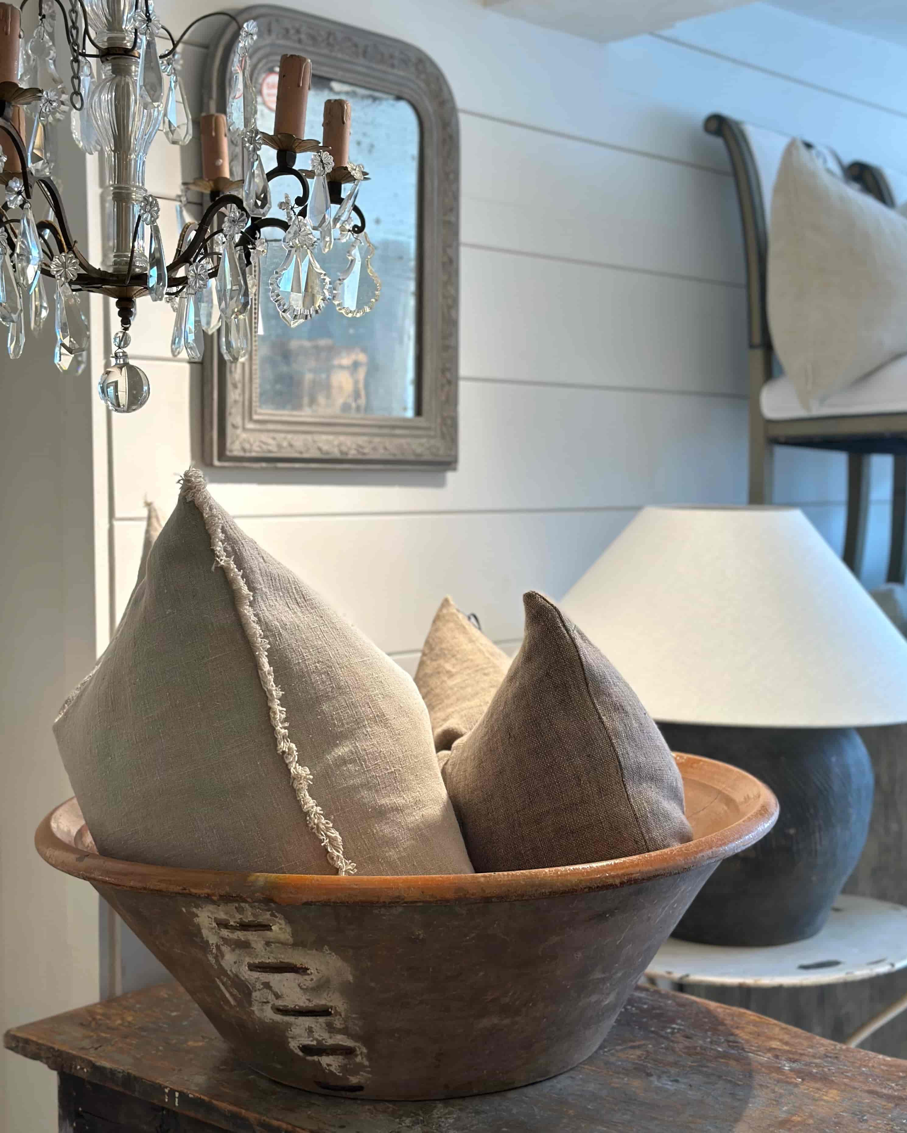 Early 20th-Century Glazed Earthenware Bowl