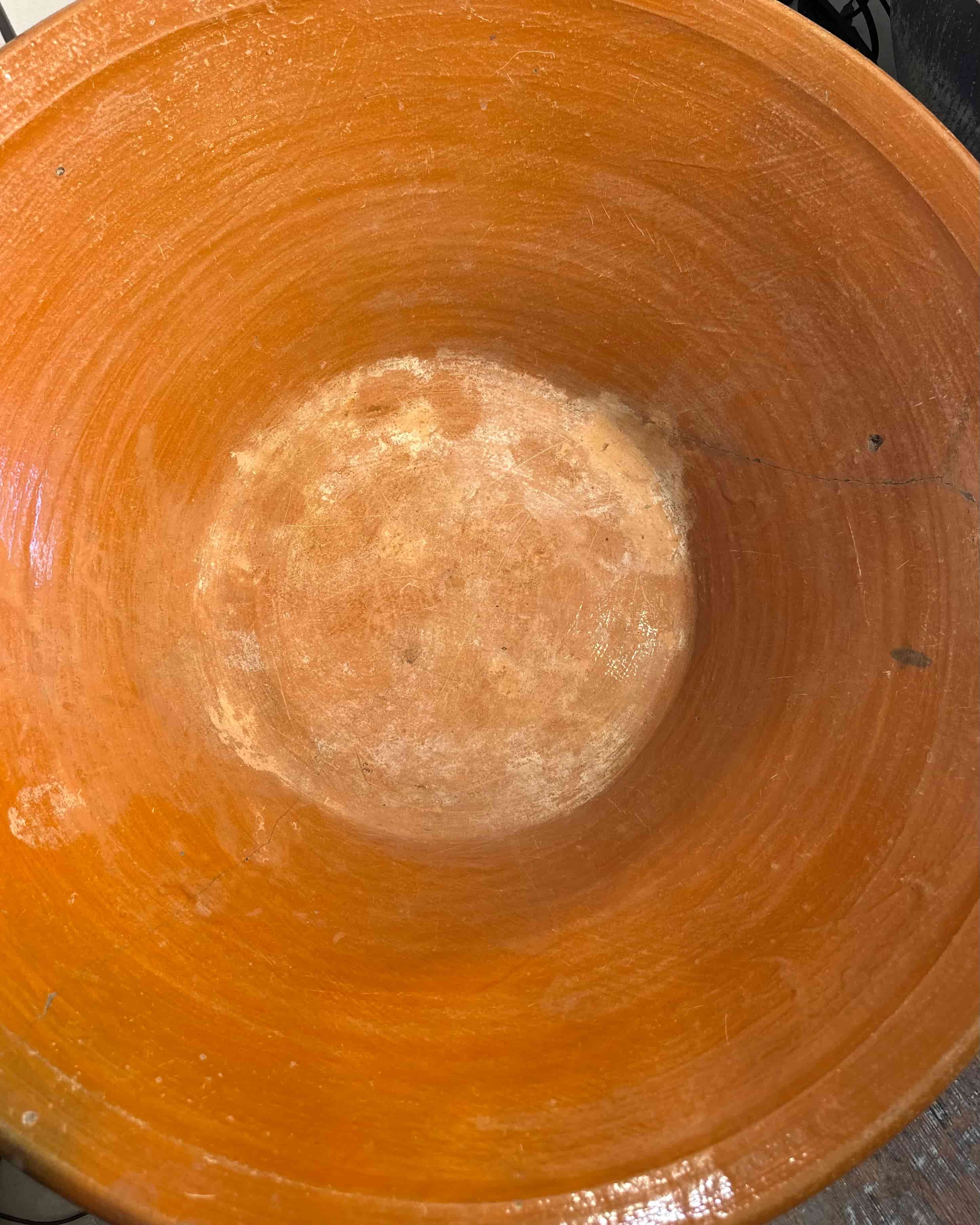Early 20th-Century Glazed Earthenware Bowl