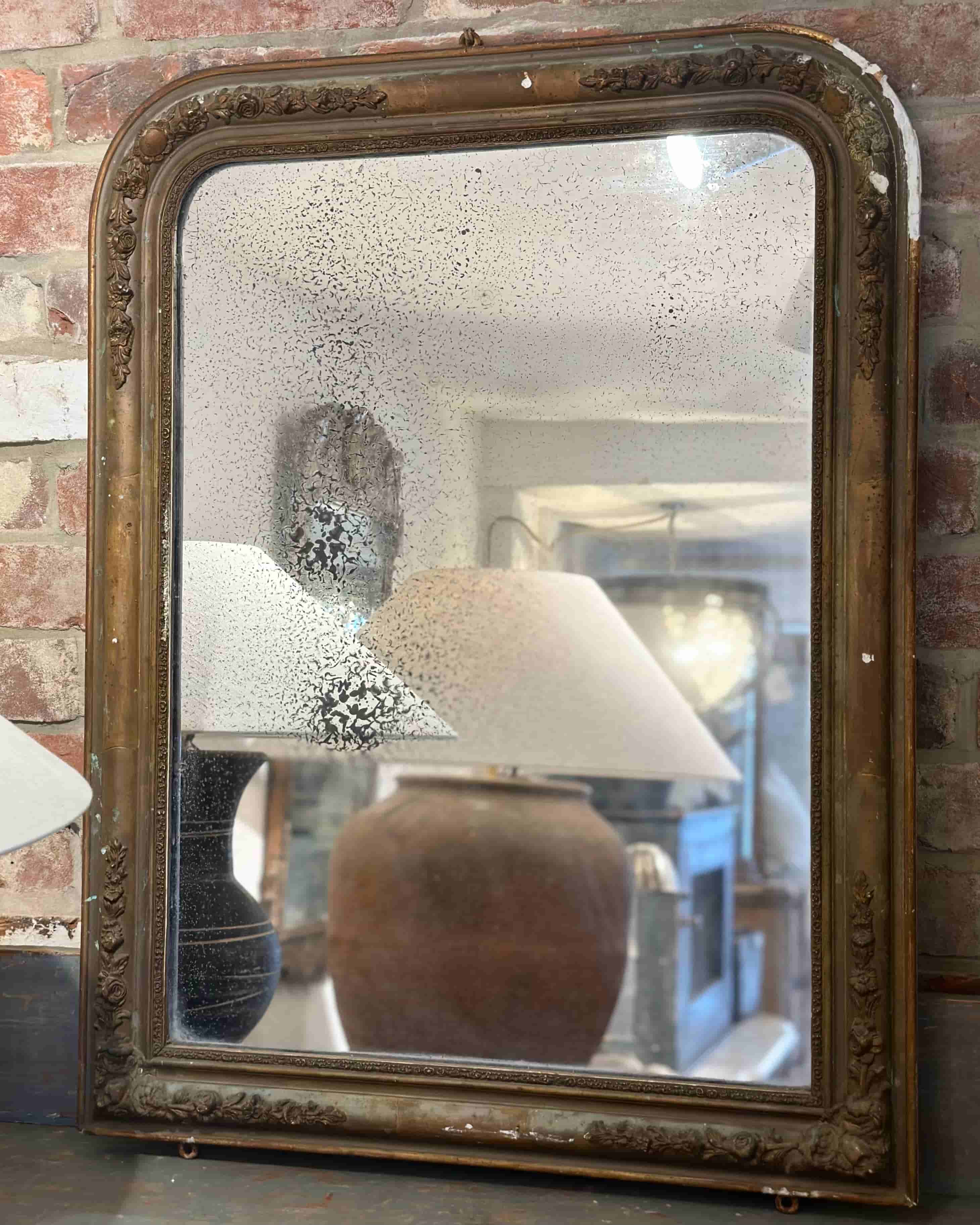 Louis-Philippe Mirror, Mid-19th Century