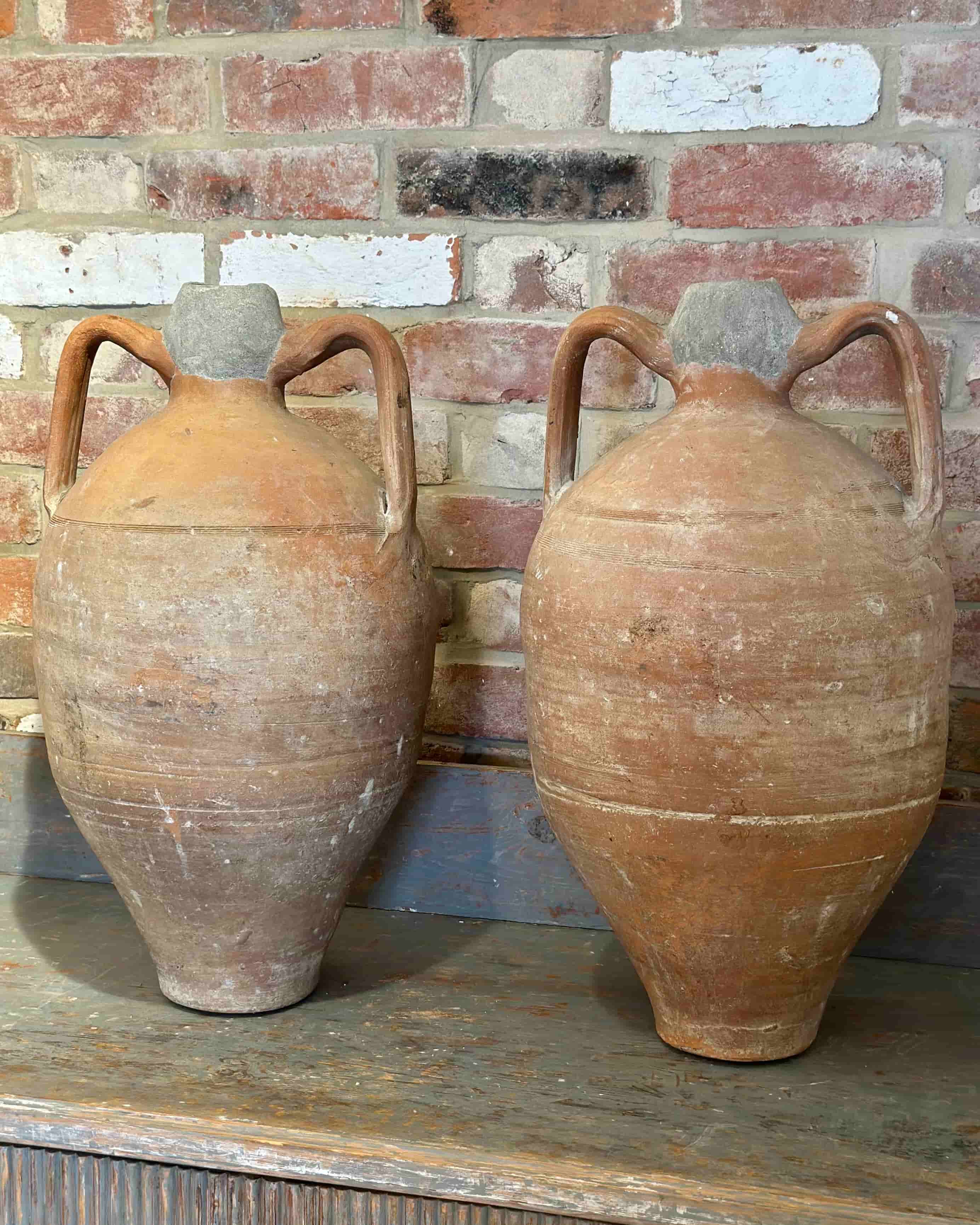 Pair of Antique Vessels