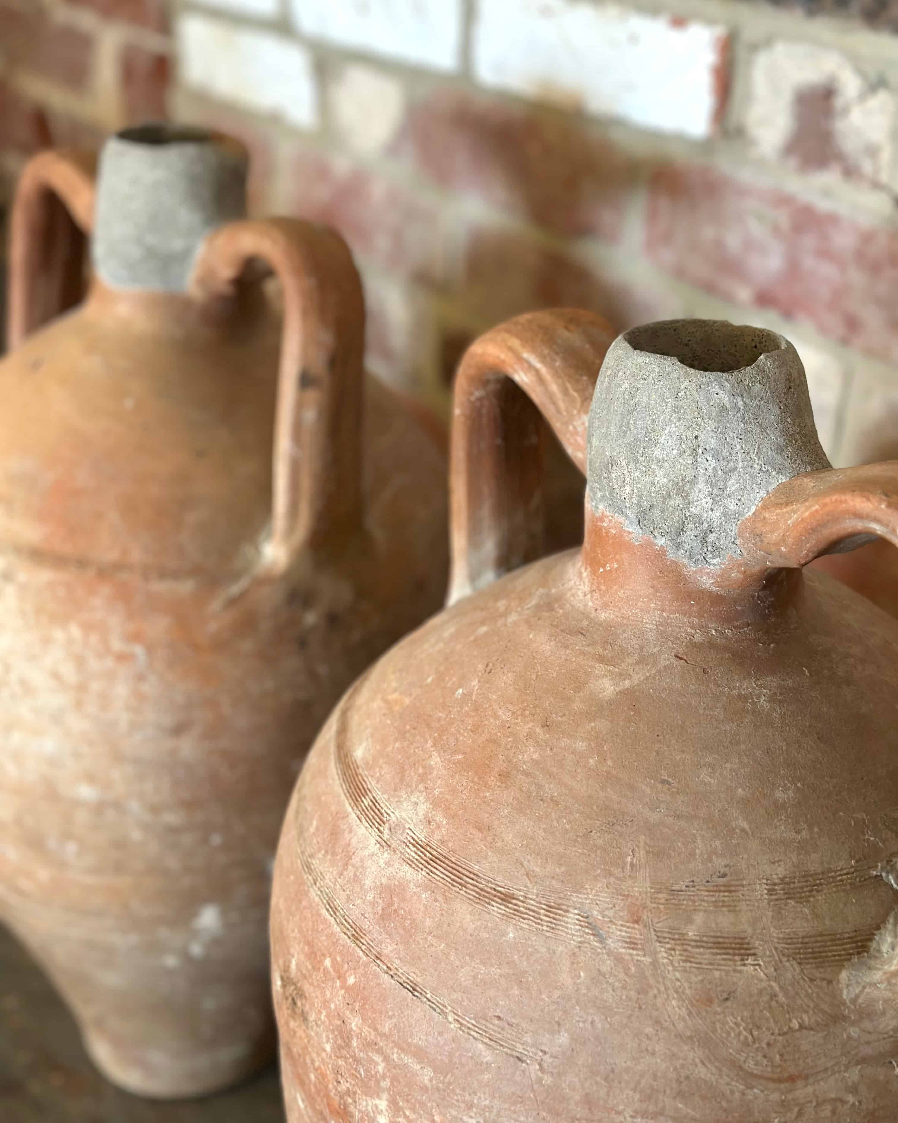 Pair of Antique Vessels