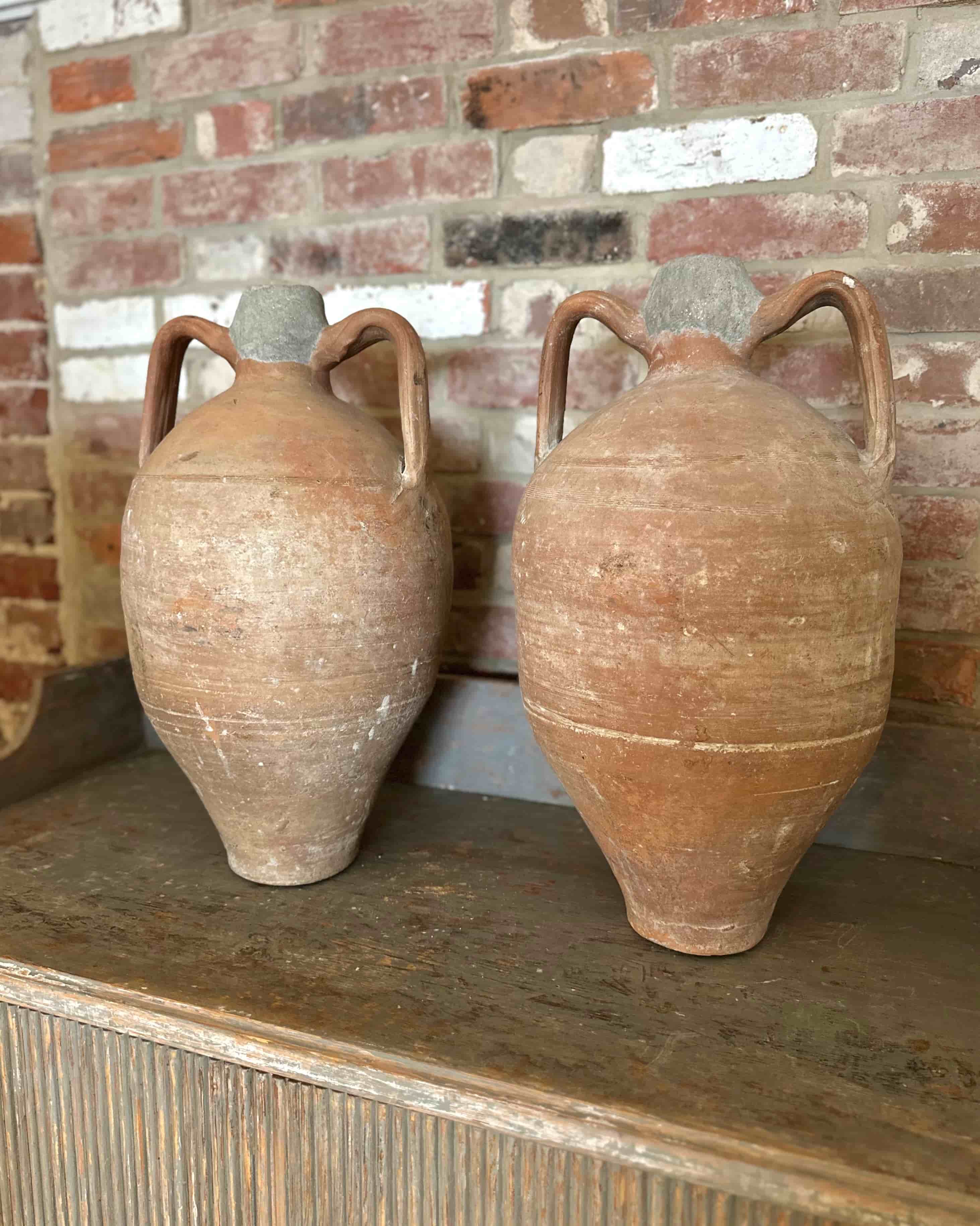 Pair of Antique Vessels