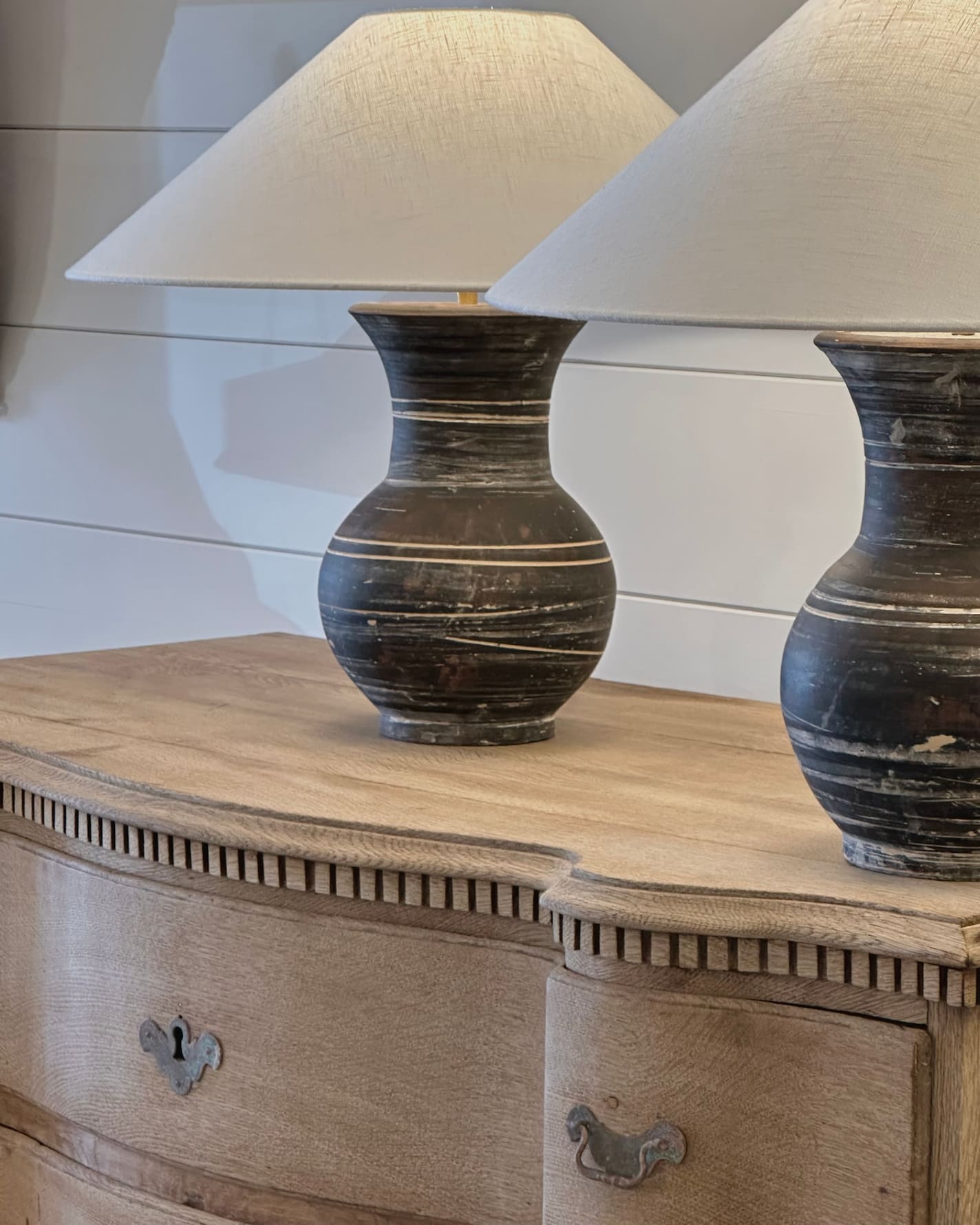 Pair of Han Dynasty Style Lamps