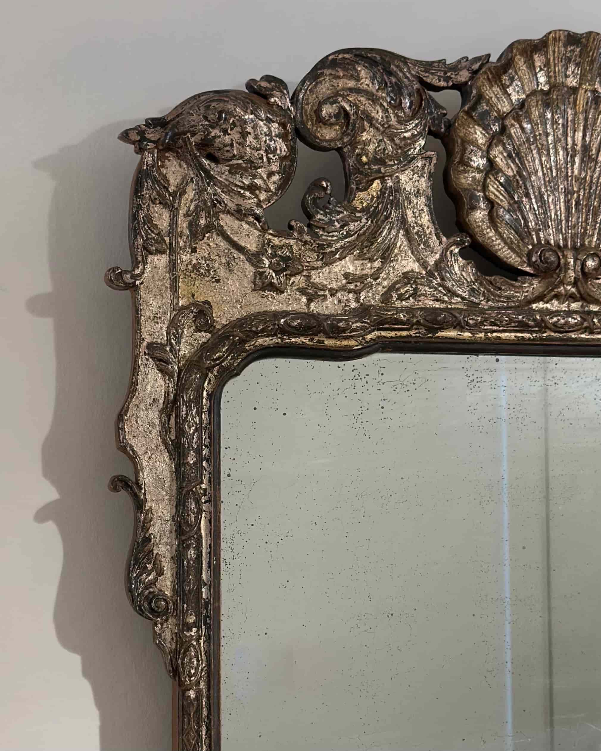 Silver Gilt Georgian Pier Mirror