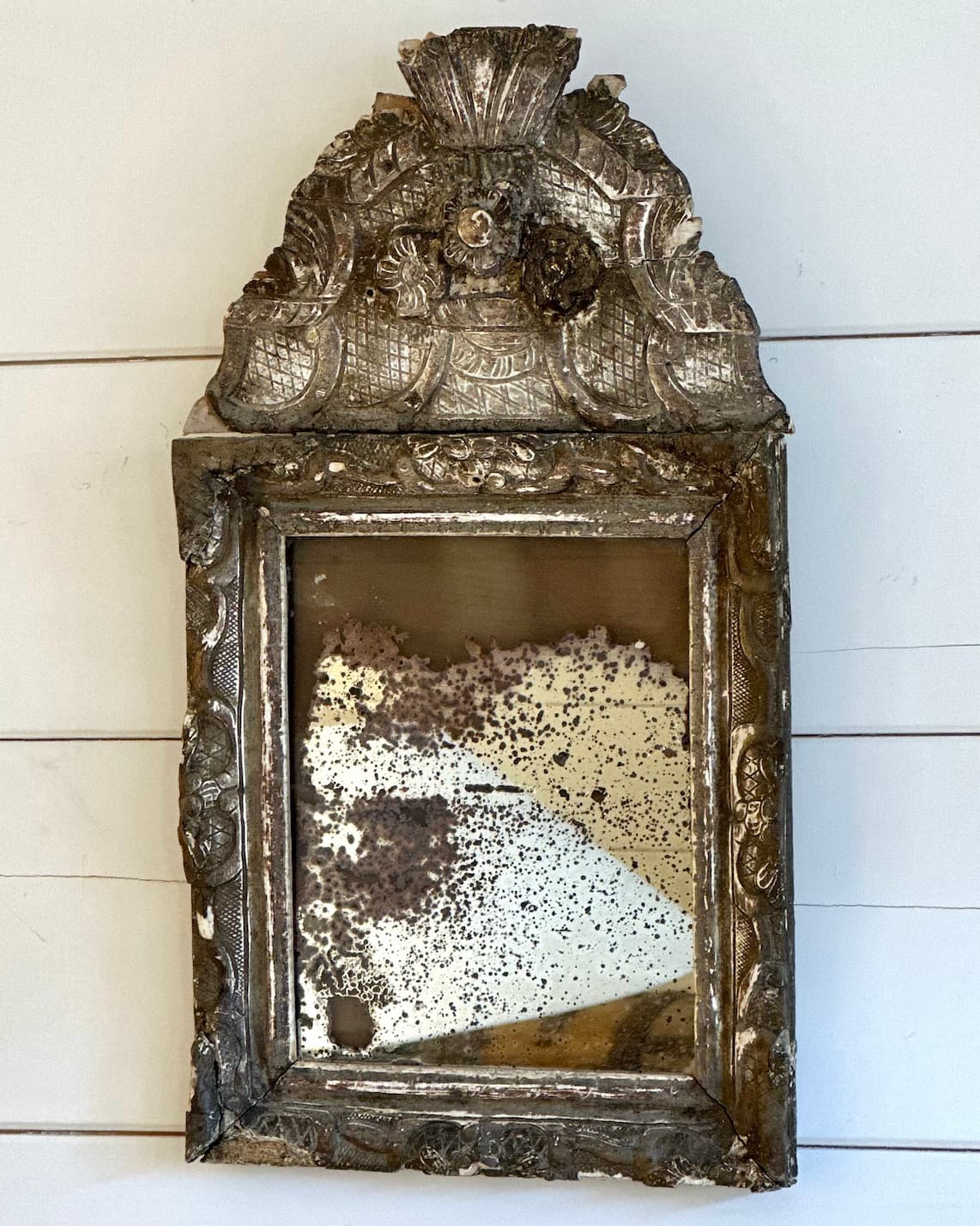 Antique 18th-Century Mini French Mirror
