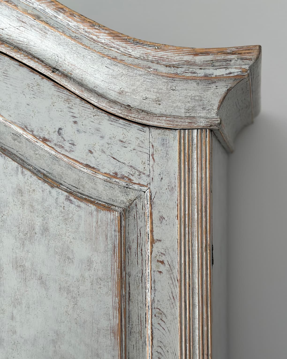 Swedish Rococo 2 piece Cupboard