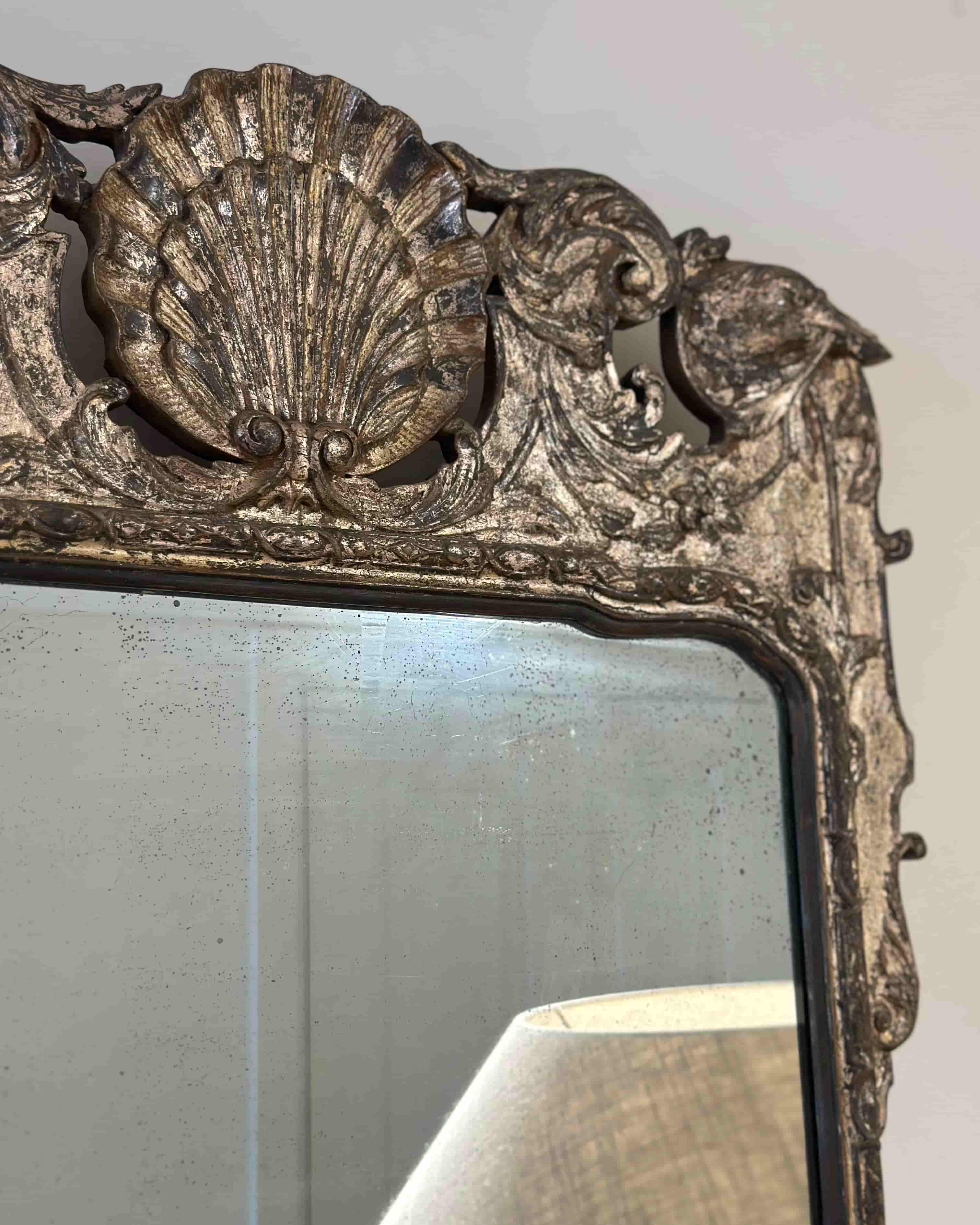 Silver Gilt Georgian Pier Mirror