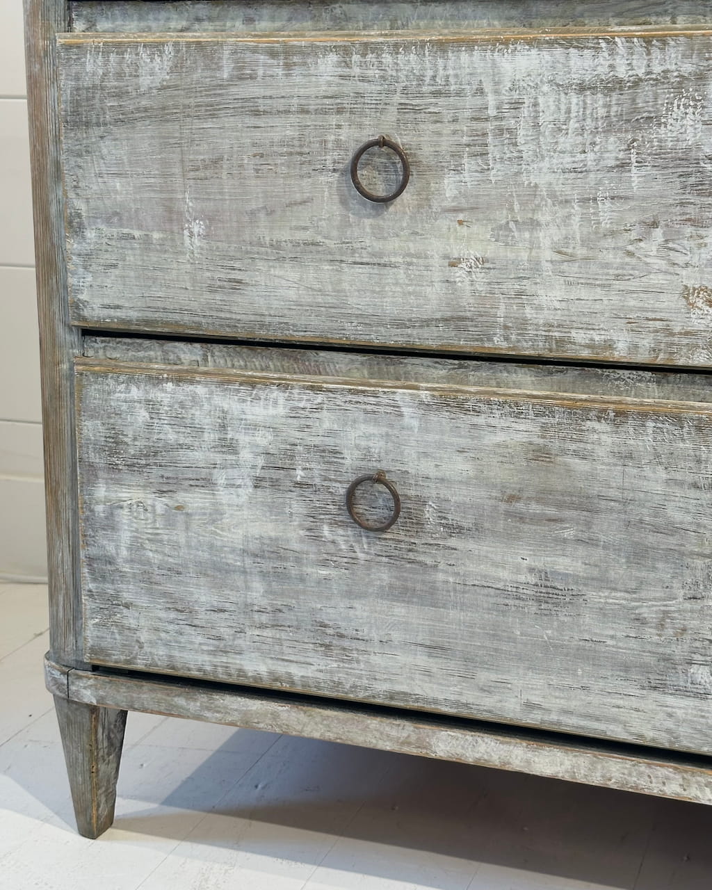 Gustavian Pale Blue Chest of Drawers