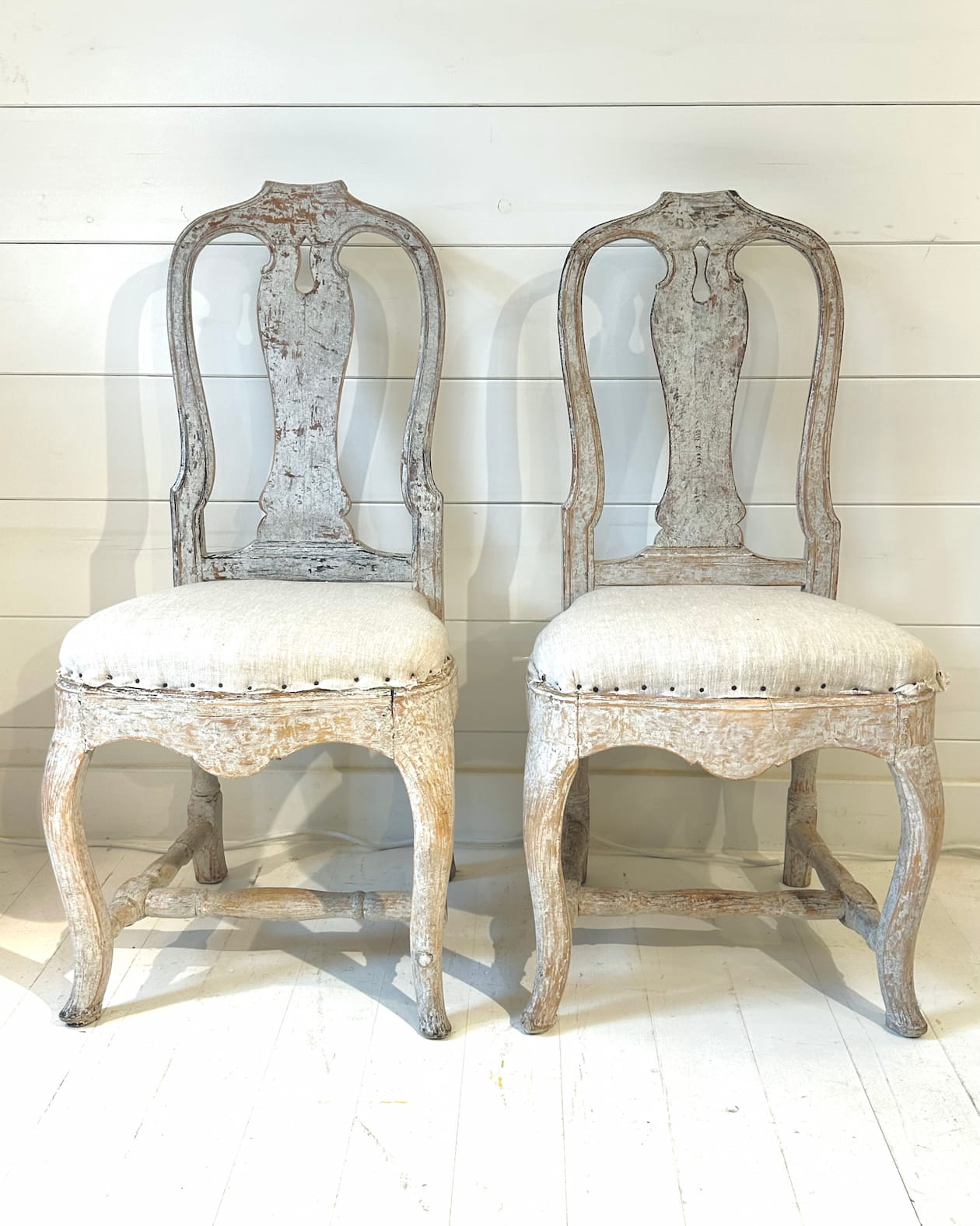 Swedish Rococo Set of Chairs