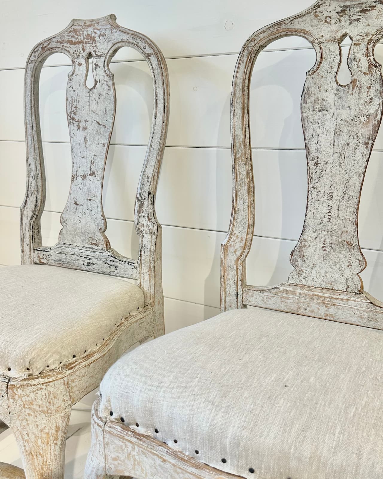 Swedish Rococo Set of Chairs