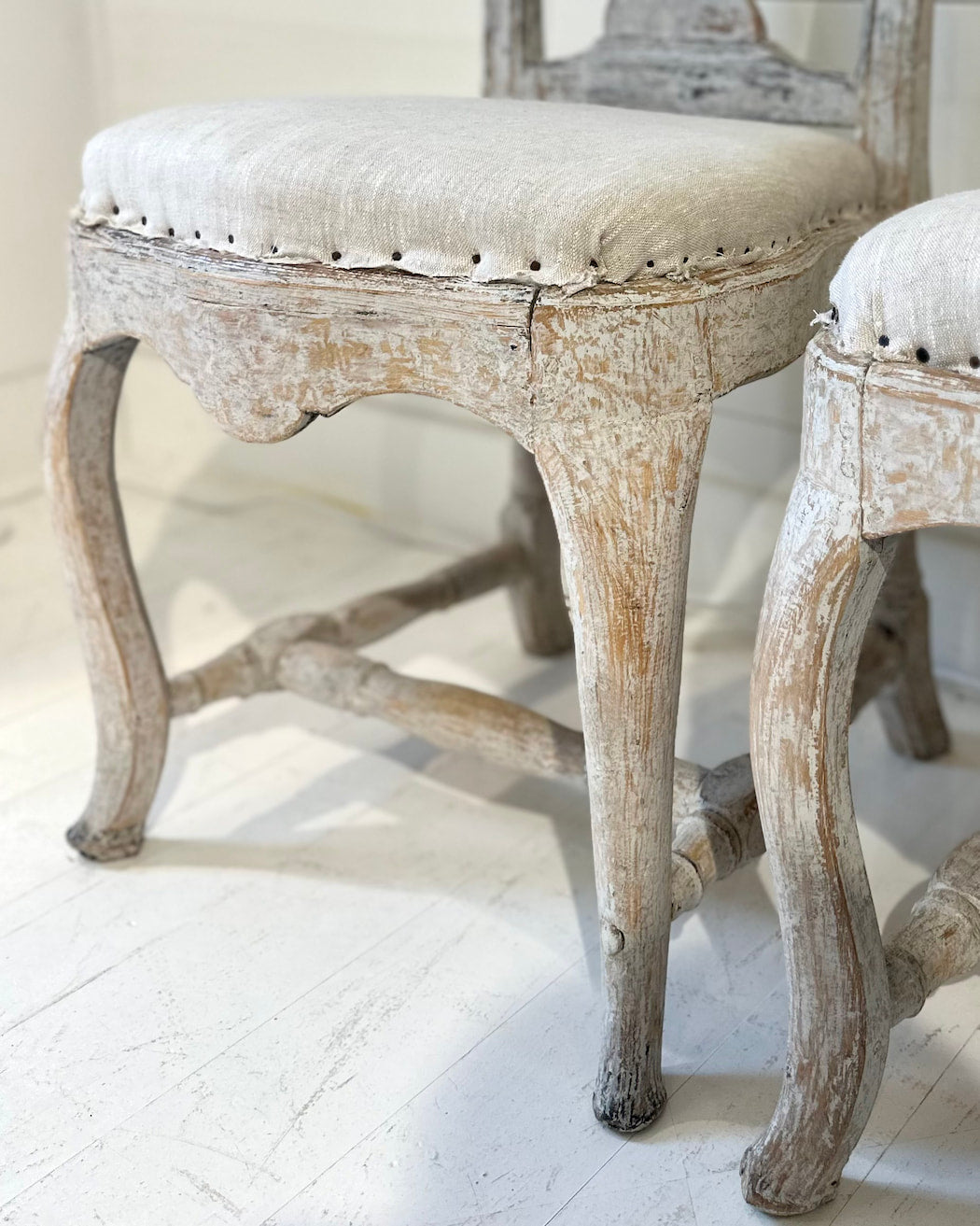 Swedish Rococo Set of Chairs