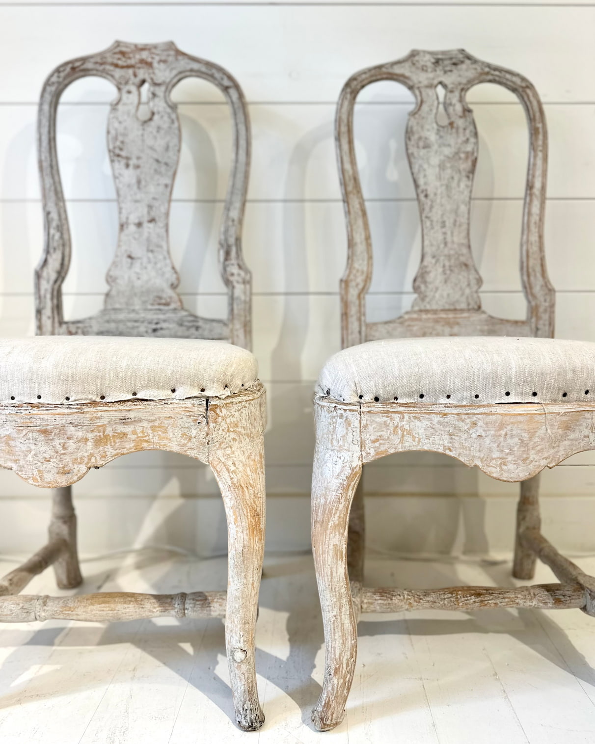 Swedish Rococo Set of Chairs