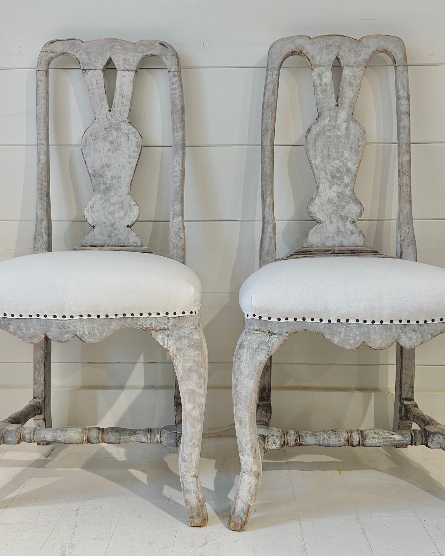 Gustavian Set of Chairs