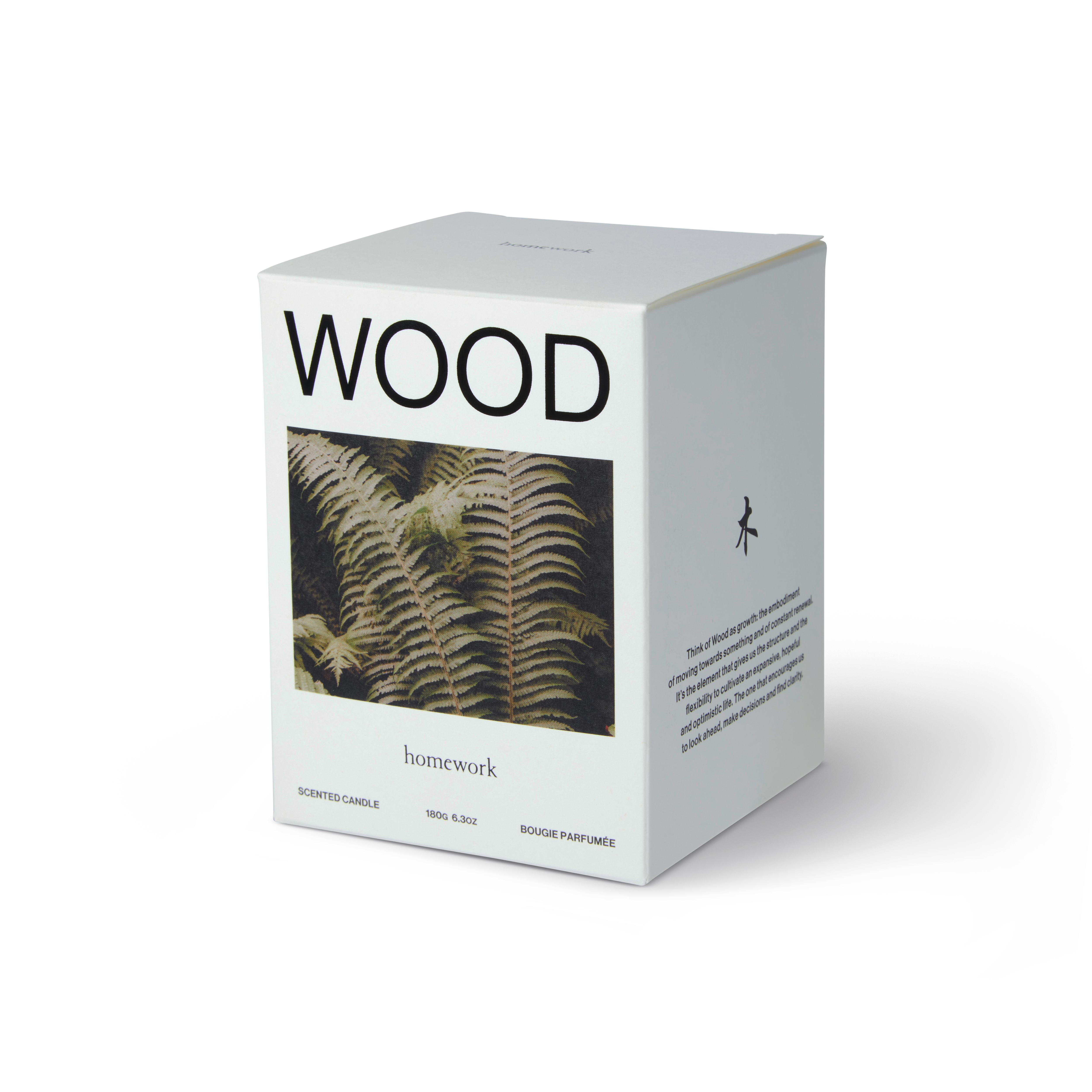 Wood Candle 180g